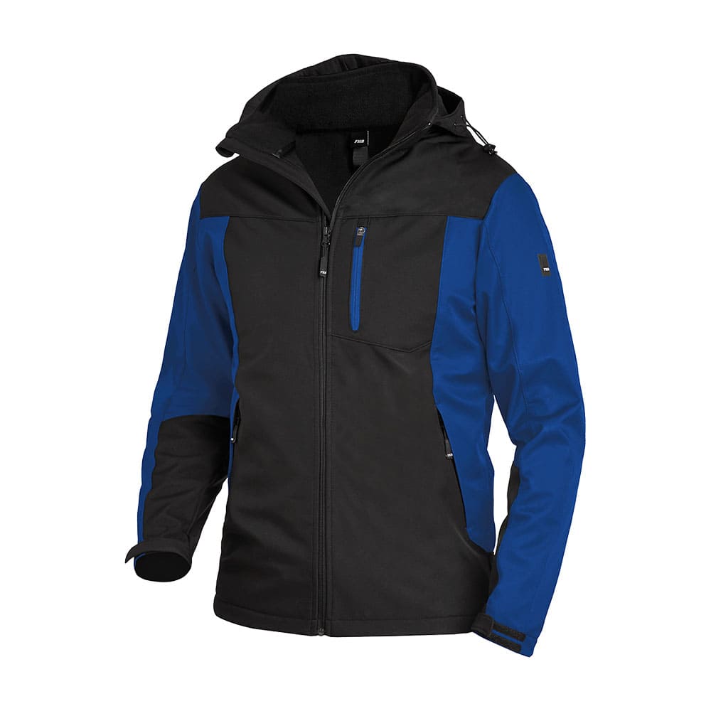 FHB Softshelljacke JANNIK blau/schwarz (79105 )