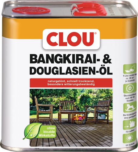 CLOU Bangkirai-/Douglasienöl 