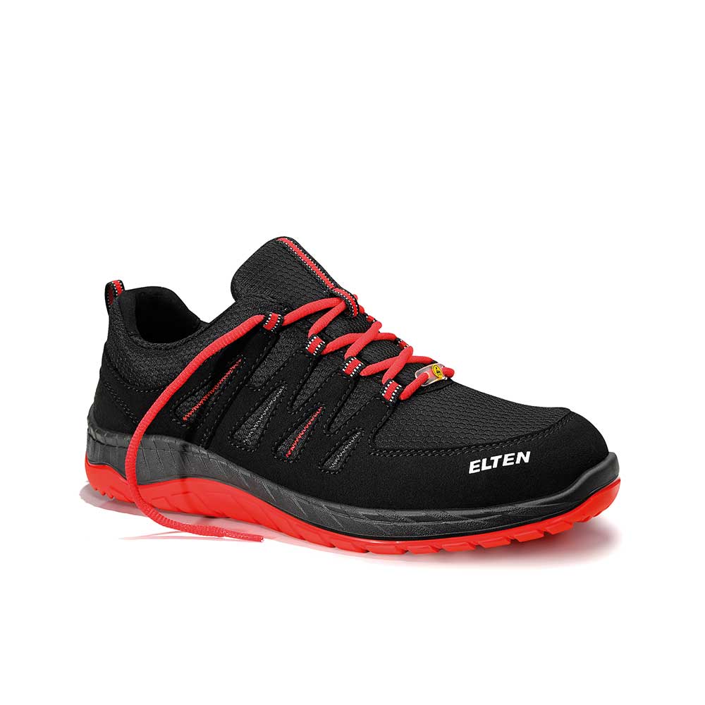 ELTEN Sicherheitshalbschuh MADDOX BLACK-RED LOW ESD S3 (729561) ELTEN Sicherheitshalbschuh MADDOX BLACK-RED LOW ESD S3 (729561)
