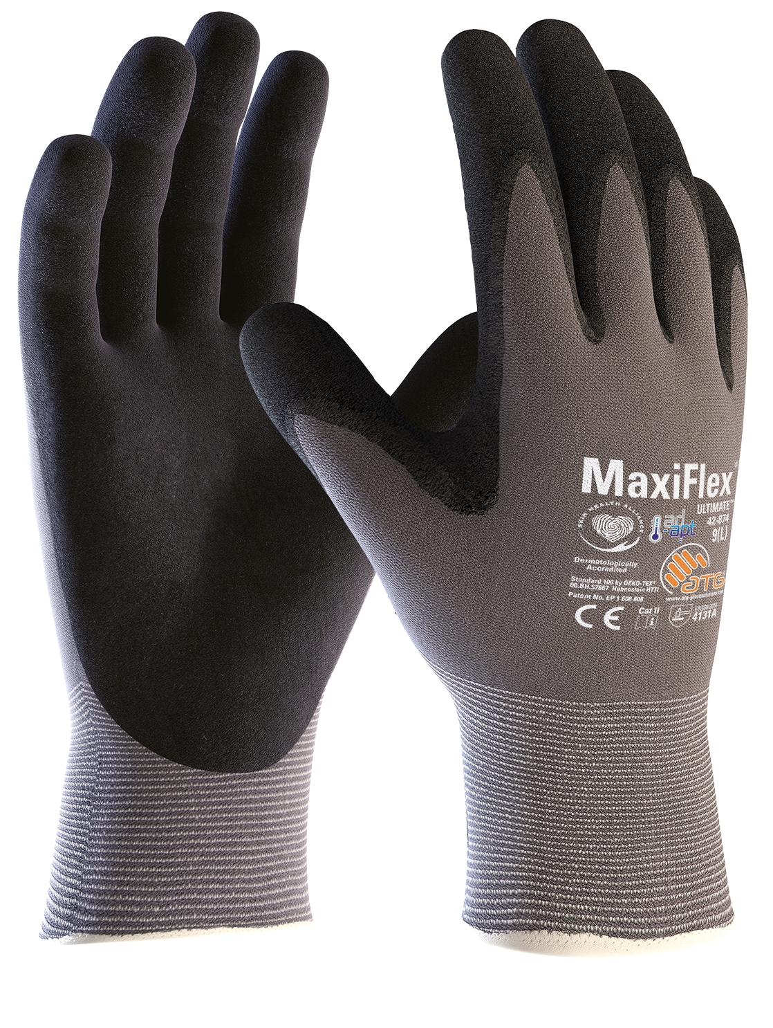 TOP DEAL - ATG® Nylon-Strickhandschuhe MaxiFlex® Ultimate™, Gr. 10