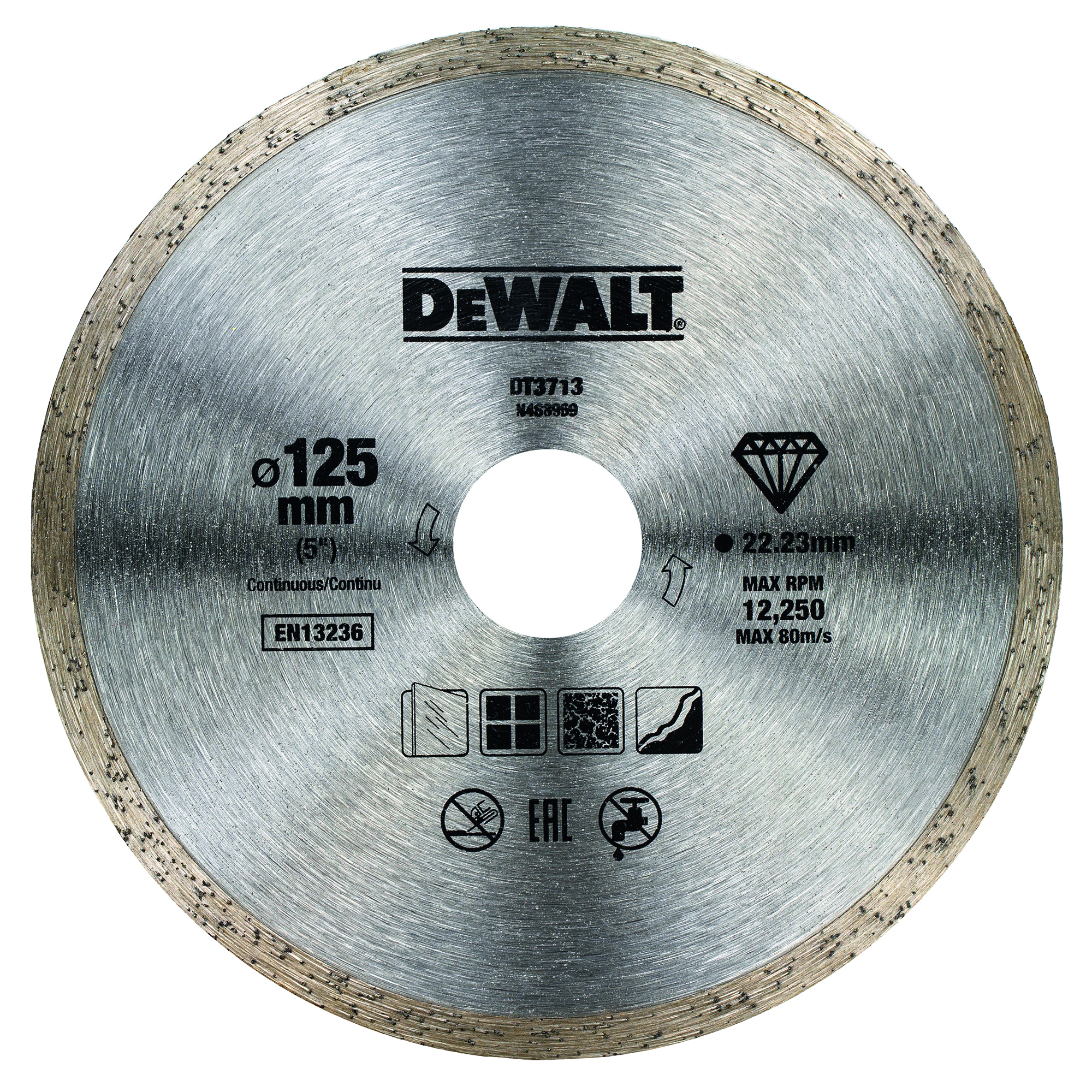 DEWALT DT3713-QZ Diamanttrennscheibe Eco4 125 mm DEWALT DT3713-QZ Diamanttrennscheibe Eco4 125 mm