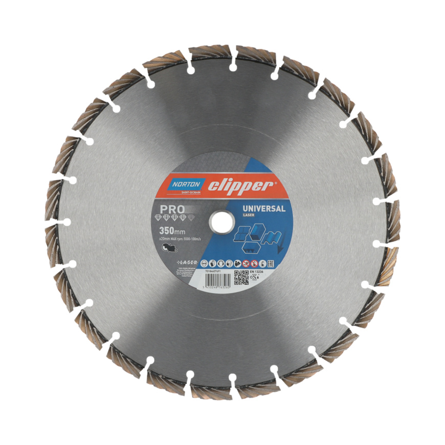 Norton Clipper Diamantscheibe PRO UNIVERSAL LASER Norton Clipper Diamantscheibe PRO UNIVERSAL LASER
