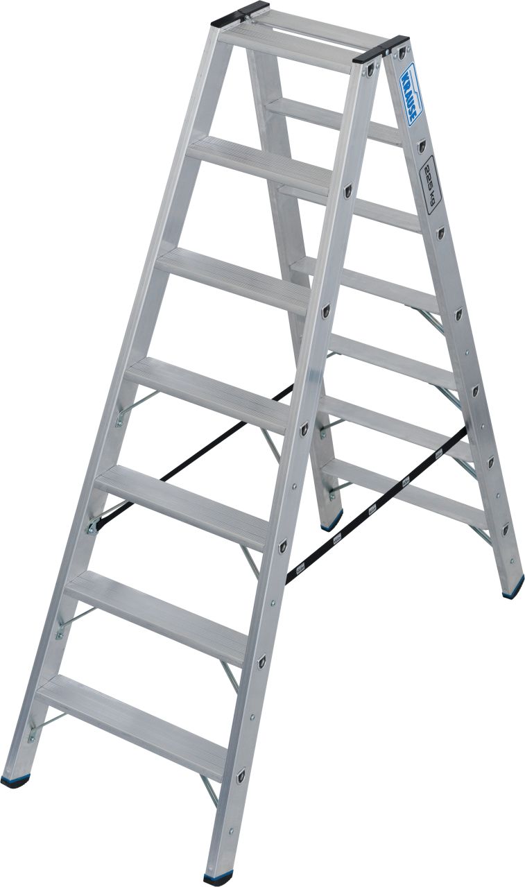 Krause STABILO Stufen-DoppelLeiter 2x7 Stufen Krause STABILO Stufen-DoppelLeiter 2x7 Stufen