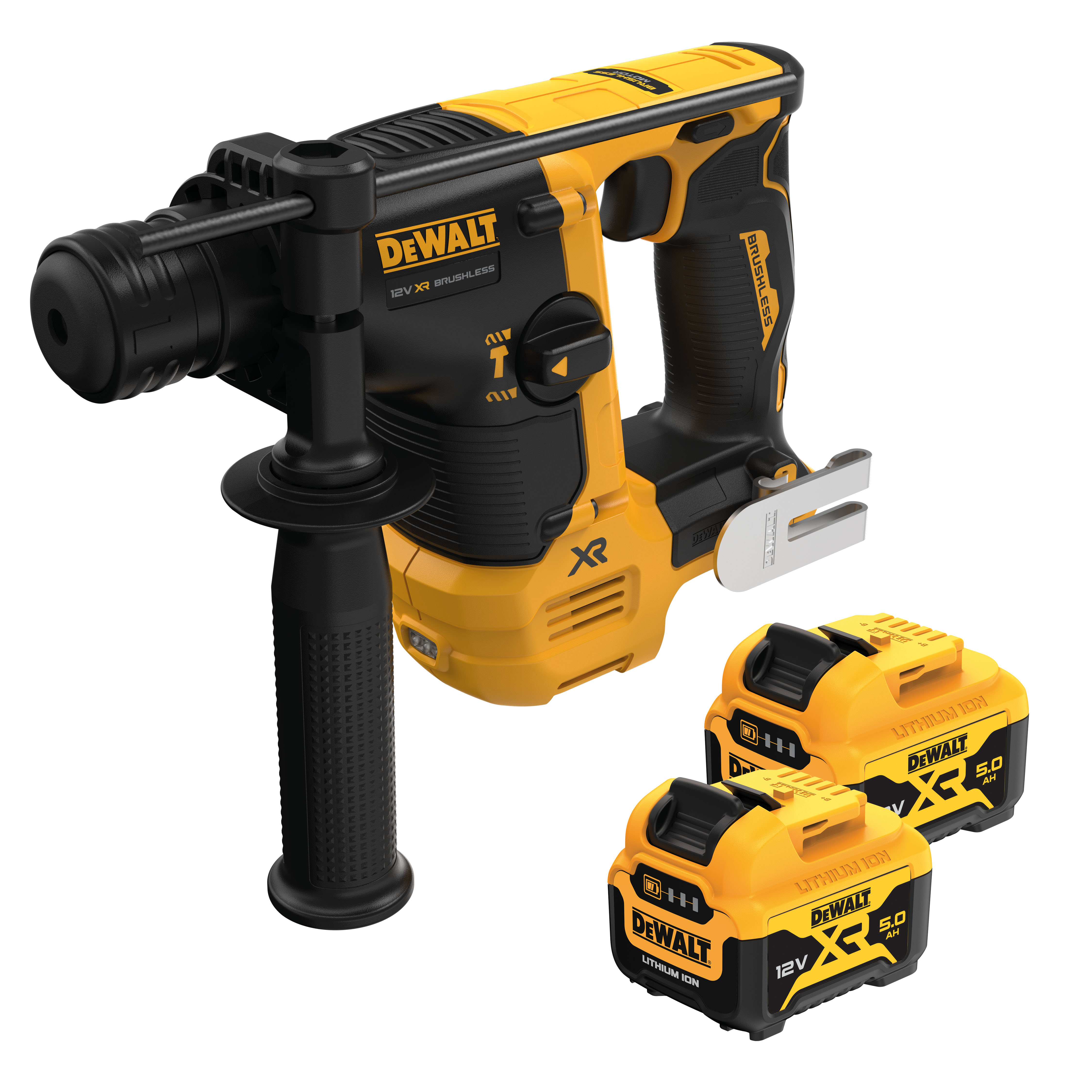 DEWALT DCH072P2-QW SDS-plus AKKU-BOHRHAMMER 14 mm, 12V