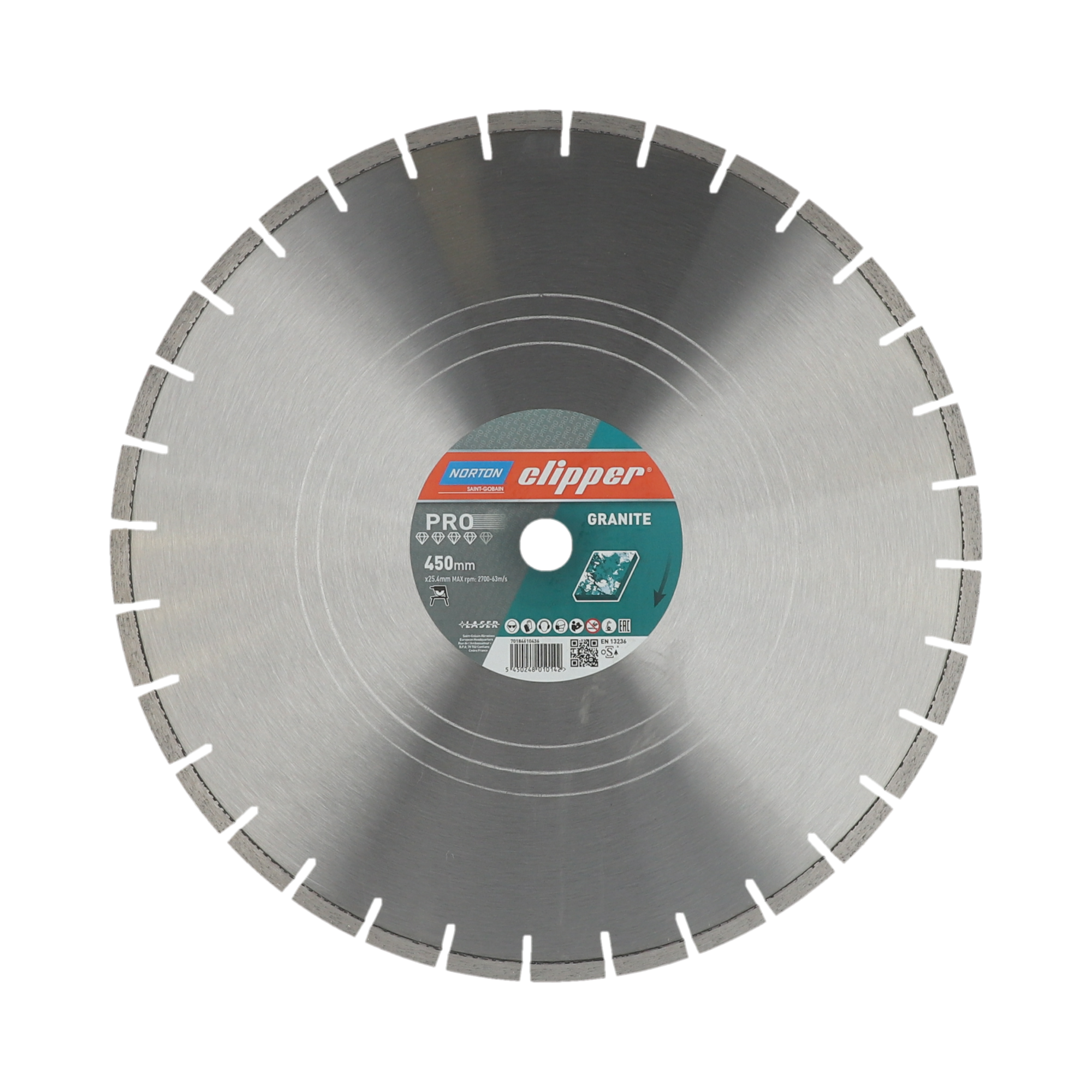Norton Clipper Pro Granite- 450 Ø mm Diamantscheibe Norton Clipper Pro Granite- 450 Ø mm Diamantscheibe
