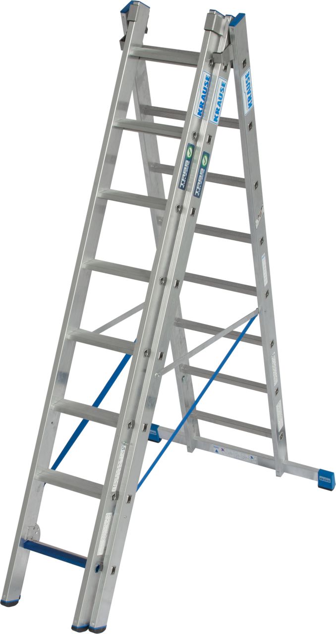 Krause STABILO VielzweckLeiter +S 3x8 Sprossen/Stufen Krause STABILO VielzweckLeiter +S 3x8 Sprossen/Stufen