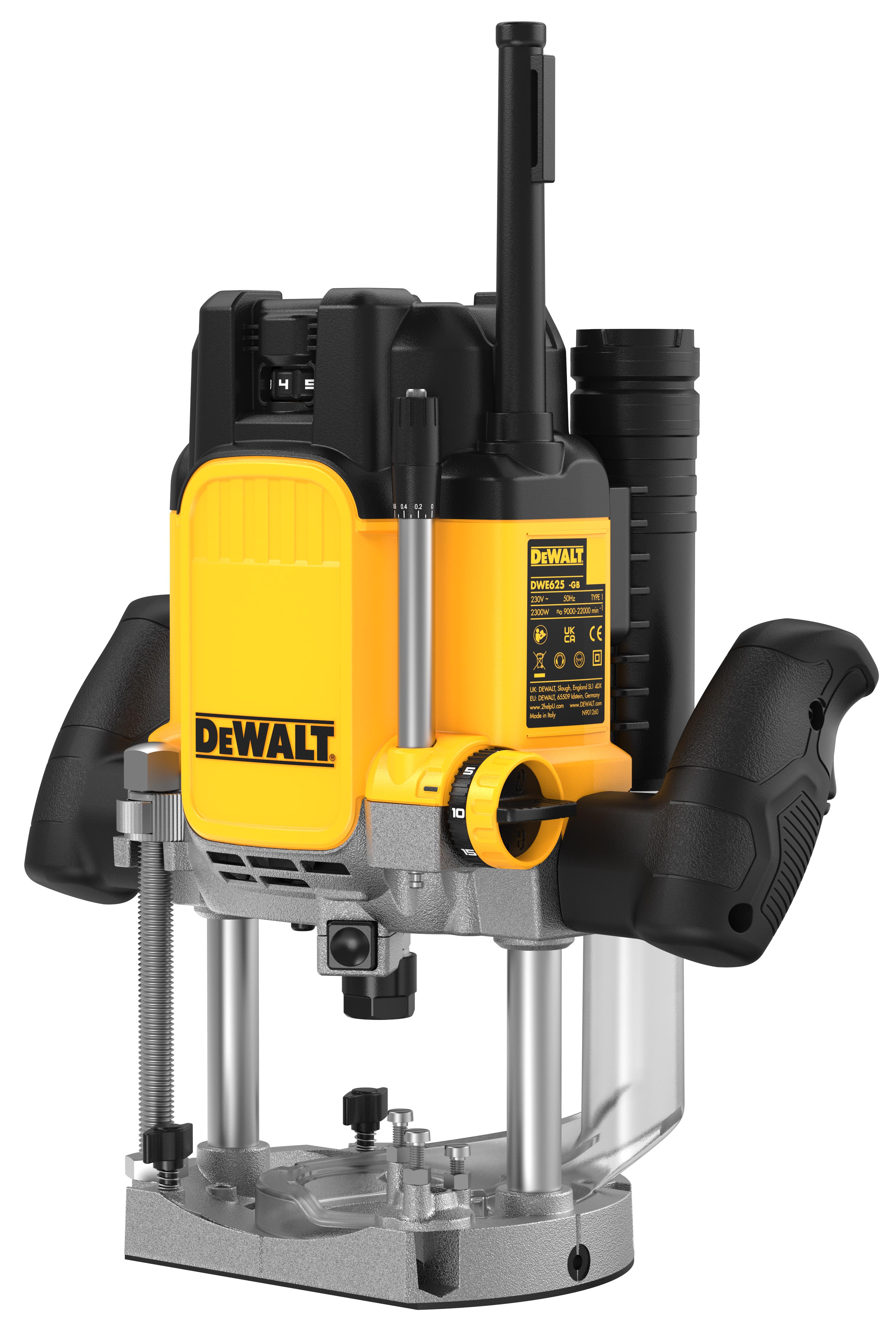 DEWALT DWE625-QS Oberfräse 2.300 Watt