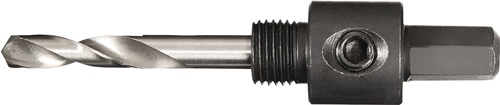 TECWERK Aufnahmeschaft 6-KT 9,5mm m.Zentrierbohrer Lochsägen 14-30mm 