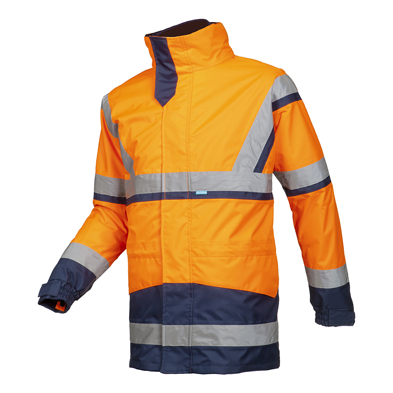 SIOEN Warnschutzregenparka POWELL 4in1 orange/marine (401AN3EU1)