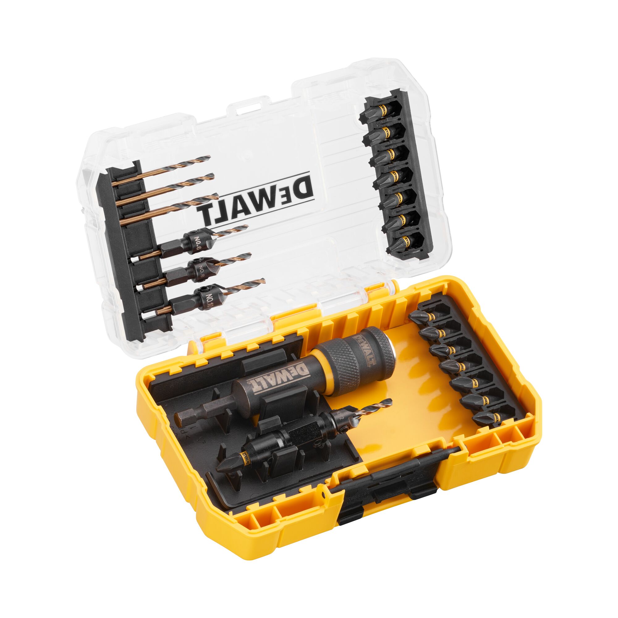 DEWALT DT70779T-QZ FLEXTORQ Wechseladapter Bit&Bohrer-Set