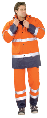 PLANAM Warnschutzparka COMFORT orange/marine (2056)