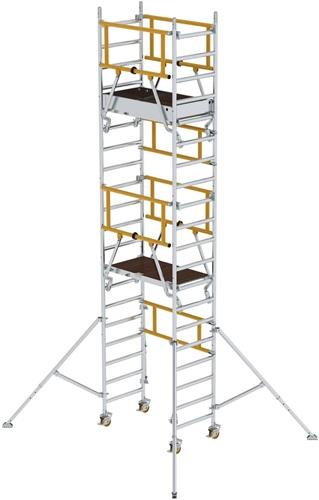 MUNK FlexxTower SG mit vorlaufendem Geländer Plattformhöhe 2,10 m MUNK FlexxTower SG mit vorlaufendem Geländer Plattformhöhe 2,10 m
