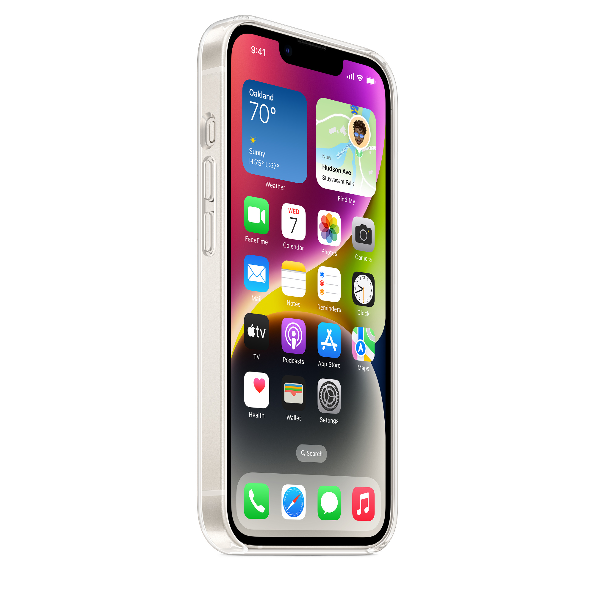 Apple Clear Case mit MagSafe für iPhone 14