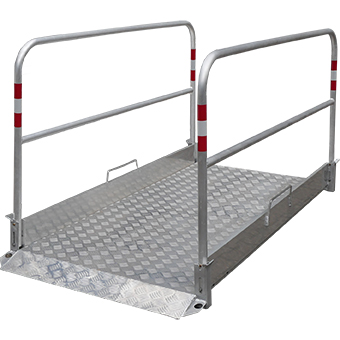 Schake Grabenbrücke aus Aluminium Schake Grabenbrücke aus Aluminium