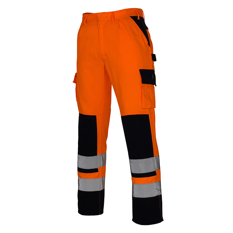 MASCOT Warnschutzbundhose OLINDA orange/marine (07179-860) MASCOT Warnschutzbundhose OLINDA orange/marine (07179-860)
