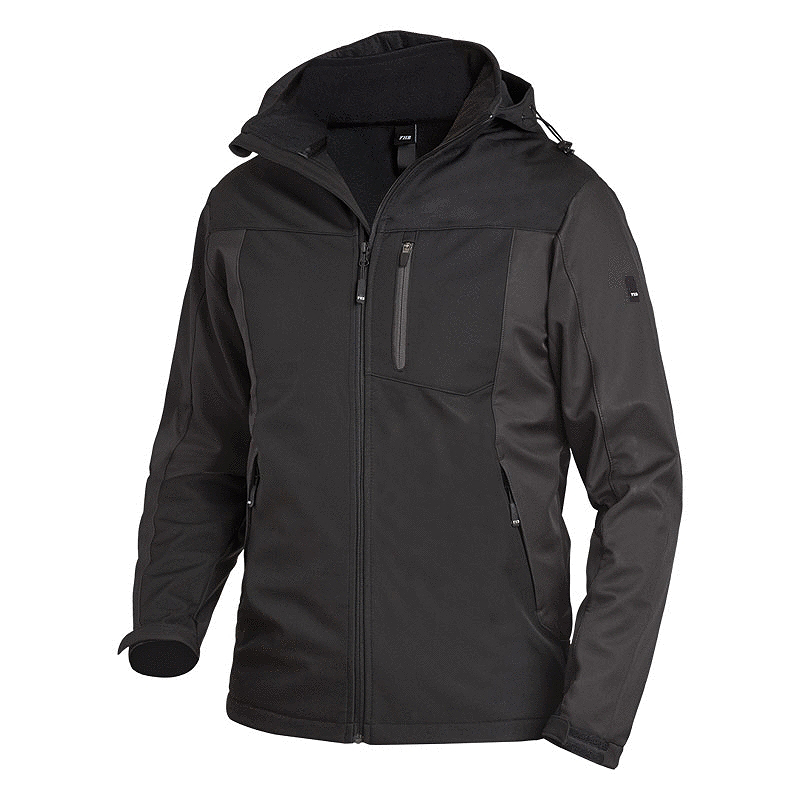 FHB Softshelljacke JANNIK anthrazit/schwarz (79105 )