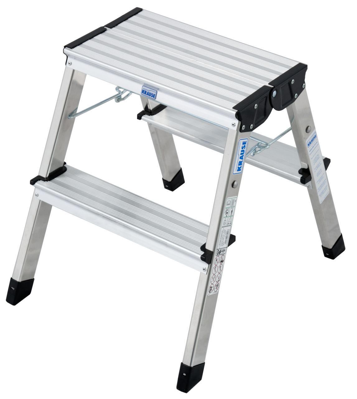 Krause MONTO Treppy Doppel-KlappTritt 2x2 Stufen Krause MONTO Treppy Doppel-KlappTritt 2x2 Stufen