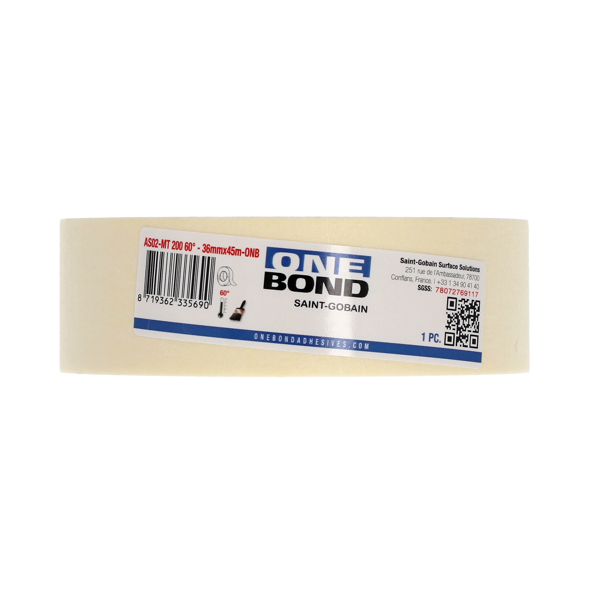 OneBond MT 200 Klebeband 36 mm x 45 m