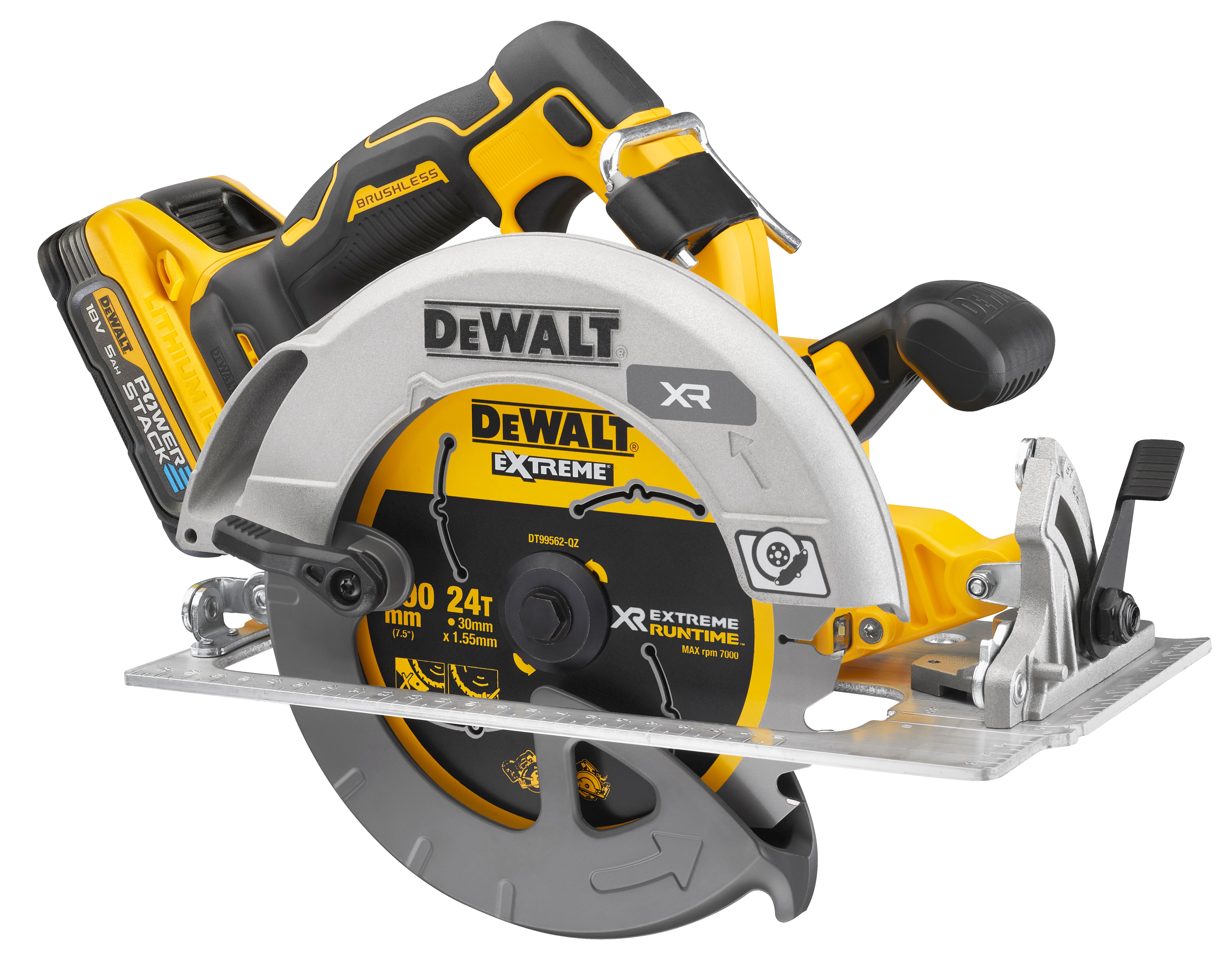 DEWALT DCS573H2T-QW Akku-Handkreisäge 18 V/5 Ah