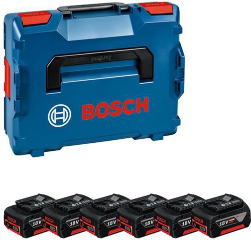 Bosch Akkupack-Set m.6x Kap.4Ah Sp.18V 