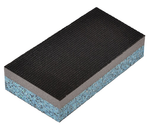 TECWERK Haftschleifblock L123xB68mm hart/weich 