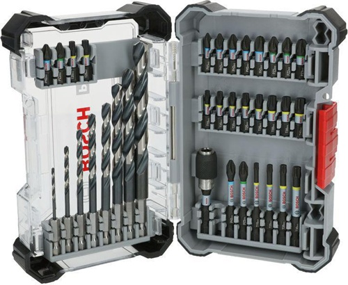 Bosch Bohrer-Bit-Set PRO Impact Mixed 35tlg. m.Metallbohrern 