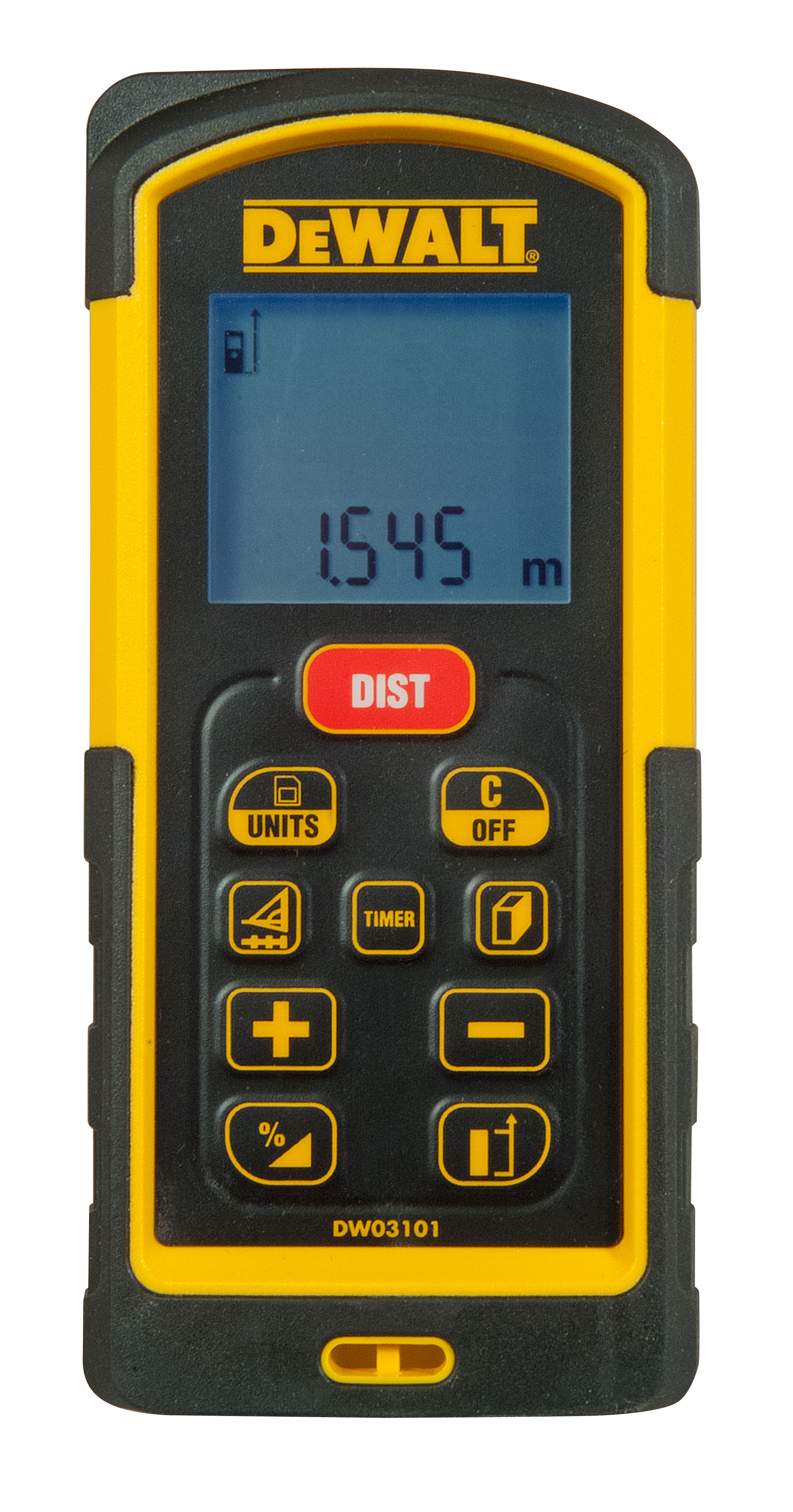 DEWALT DW03101-XJ Entfernungsmesser bis 100m DEWALT DW03101-XJ Entfernungsmesser bis 100m