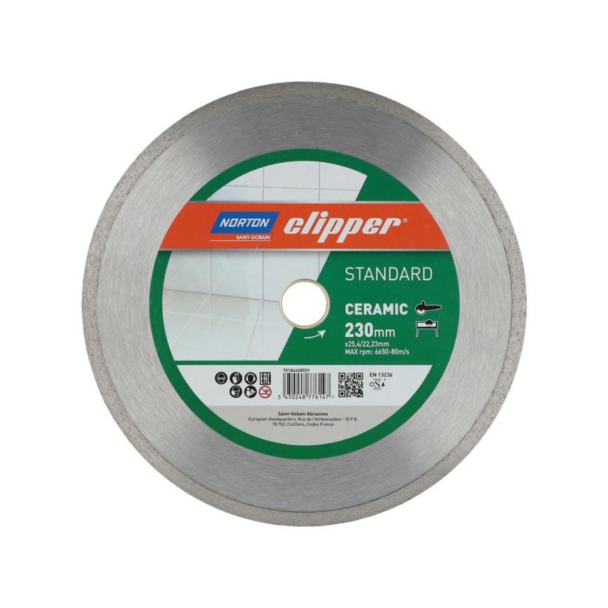 NORTON CLIPPER DIAMANTSCHEIBE STANDARD CERAMIC