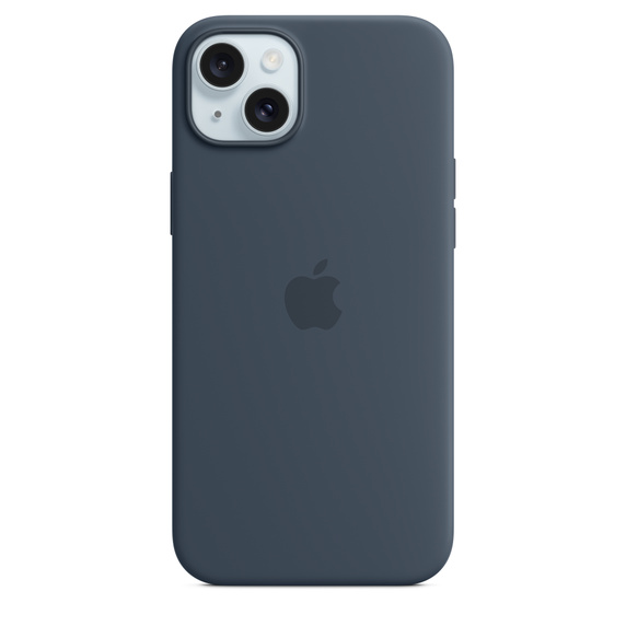 Apple Silikon Case mit MagSafe für iPhone 15 Plus