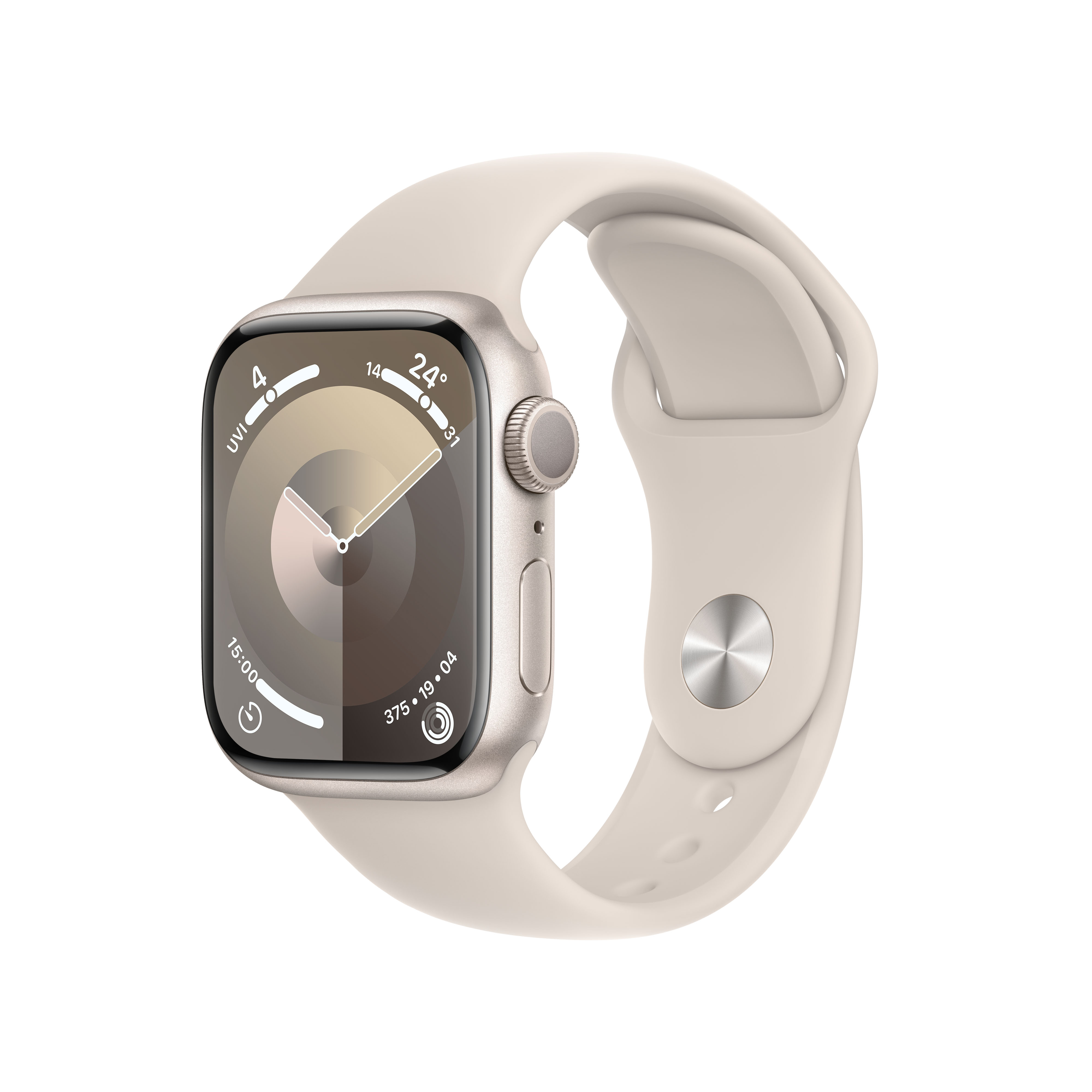 Apple Watch Series 9 Aluminium mit Sportarmband