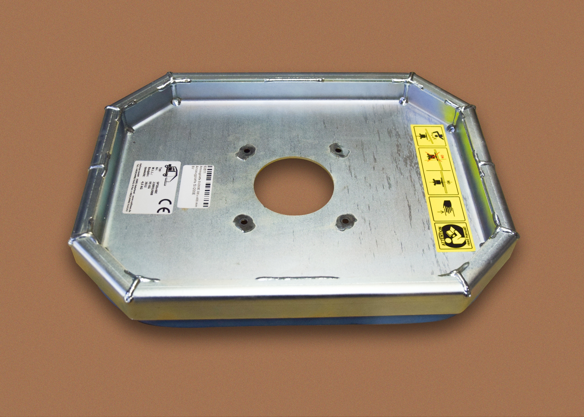 Optimas Ansaugplatte für das Vakuumgerät SV 250 A (Größe 300 x 400 mm) 
