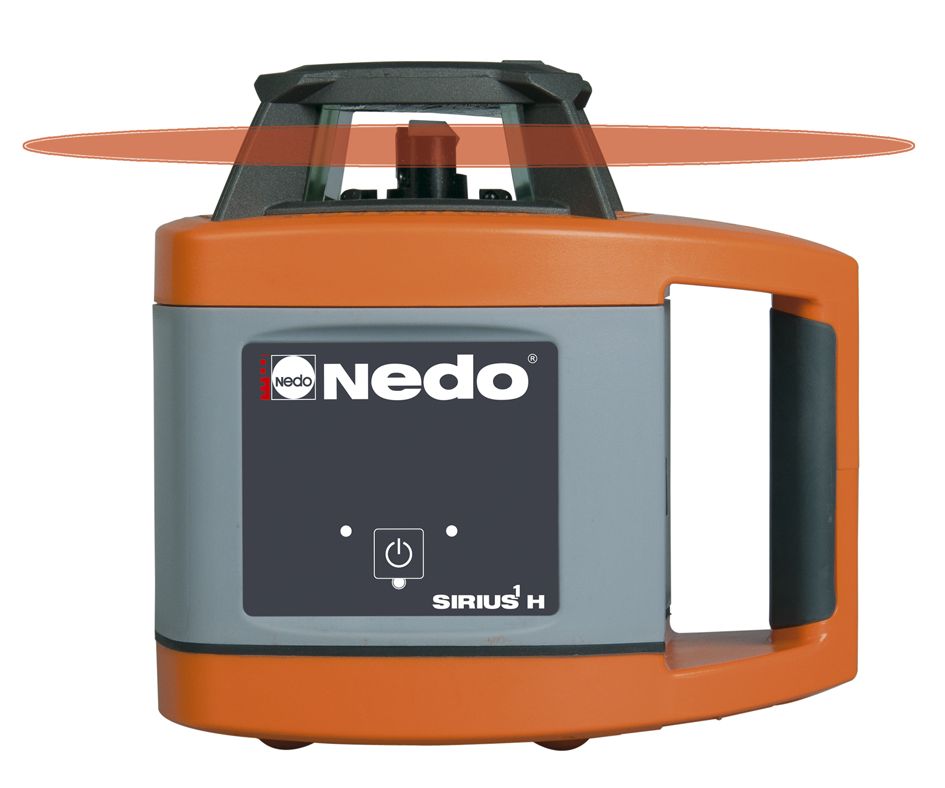 Rotationslaser SIRIUS 1 H / Laserklasse 2 Inkl. ACCEPTOR 2 digital mit Heavy-Duty Haltklammer Rotationslaser SIRIUS 1 H / Laserklasse 2 Inkl. ACCEPTOR 2 digital mit Heavy-Duty Haltklammer