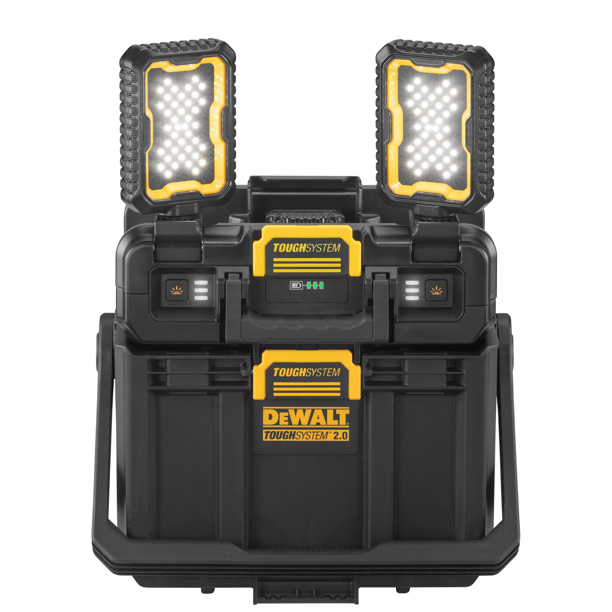 DEWALT DWST08061-1 ToughSystem Werkzeugbox mit Leuchten