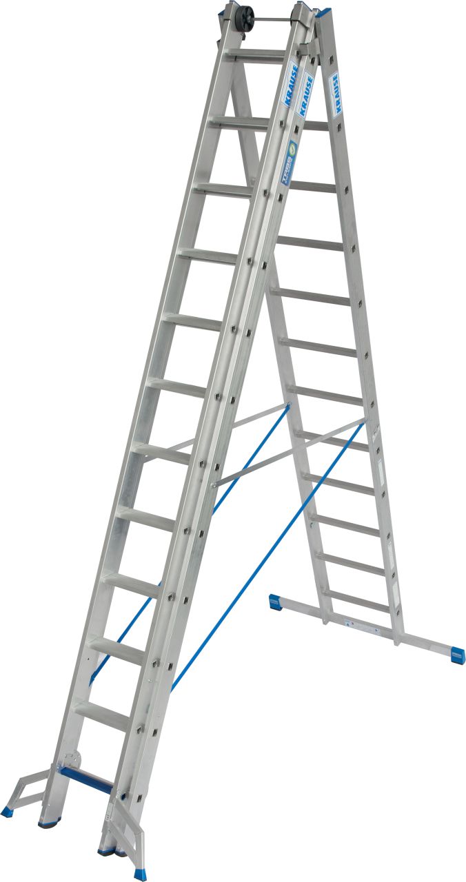 Krause STABILO VielzweckLeiter +S 3x12 Sprossen/Stufen Krause STABILO VielzweckLeiter +S 3x12 Sprossen/Stufen