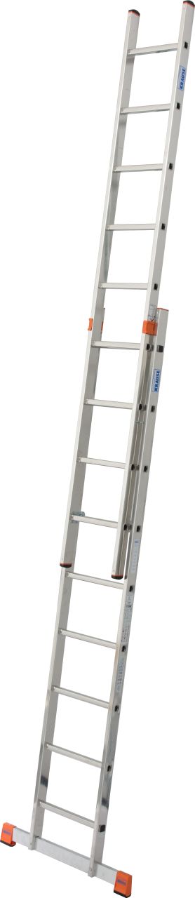 Krause MONTO Fabilo Sprossen-SchiebeLeiter 2x9 Sprossen