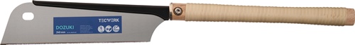 TECWERK Japansäge/Feinzugsäge Blatt-L.240mm Gesamt-L.600mm ger.Rattangriff 