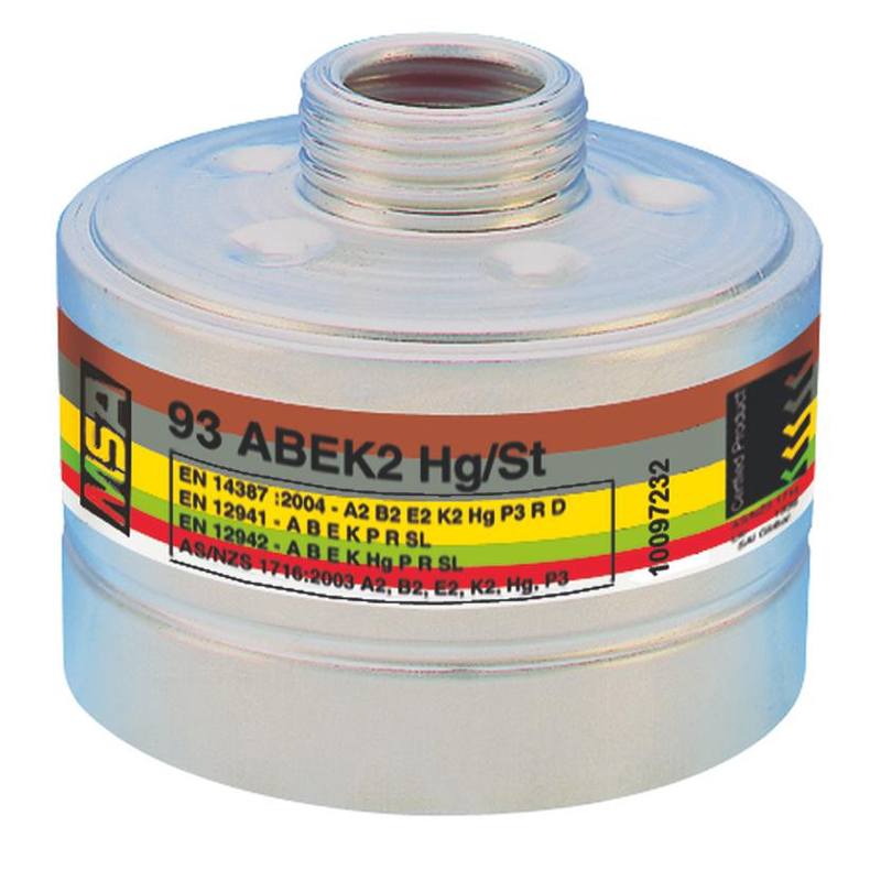 MSA Kombifilter A2, B2, E2, K2, Hg-P3 R D ADVANTAGE (10097232) MSA Kombifilter A2, B2, E2, K2, Hg-P3 R D ADVANTAGE (10097232)