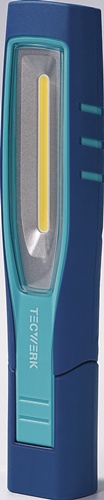 TECWERK LED-Akkuhandleuchte 3,6V 3350 mAh 1m Li-ion 5V 500/1000 lm Ladezeit 4 h 