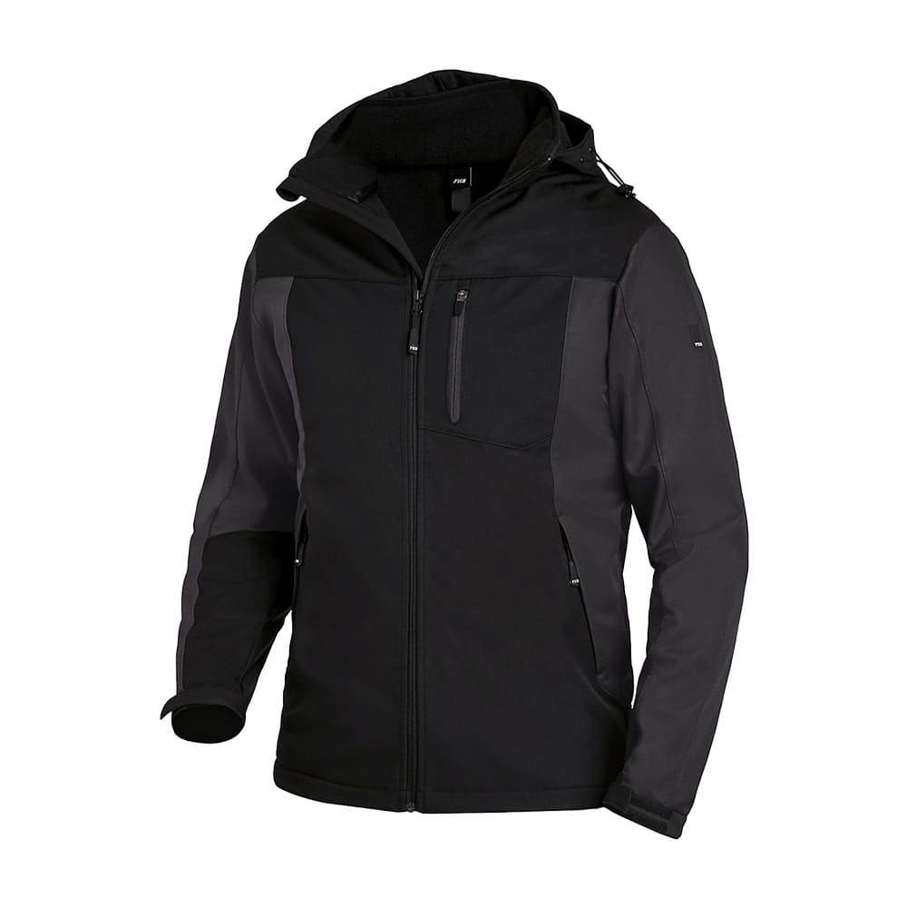 FHB Softshelljacke JANNIK anthrazit/schwarz (79105 )