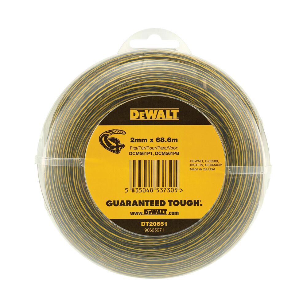 DEWALT DT20651-QZ Trimmer-Faden 68,6 m / 2,0 mm