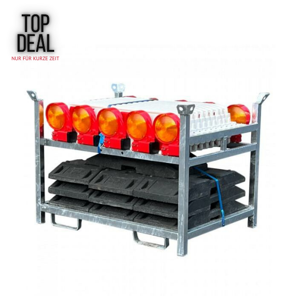 Top Deal - SCHAKE SET 3 MIT 10 BAKEN, FUßPLATTEN UND LAMPEN AUF LAGER- UND TRANSPORTPALETTE