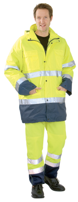 PLANAM Warnschutzparka COMFORT 4in1 gelb/marine (2057) PLANAM Warnschutzparka COMFORT 4in1 gelb/marine (2057)