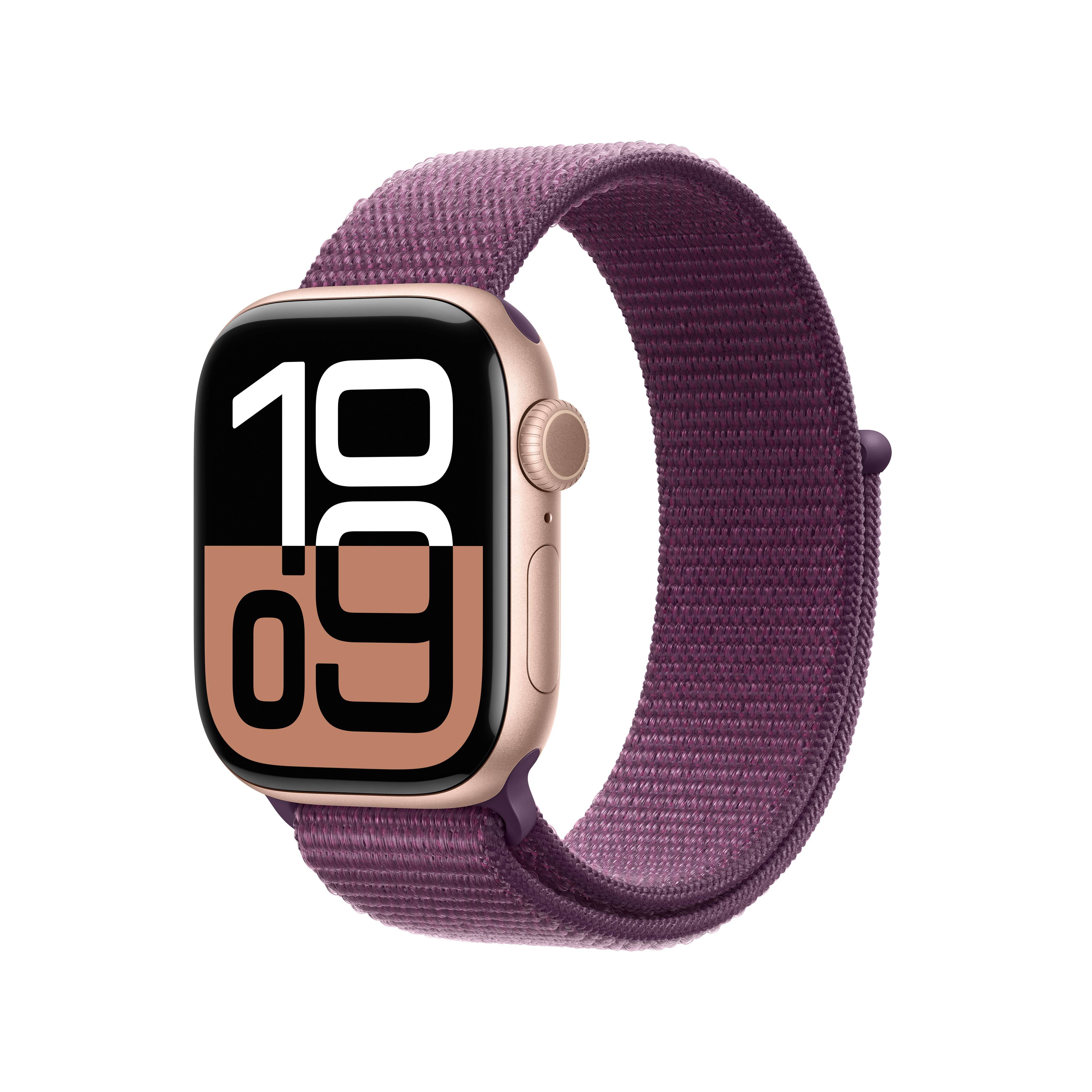 Apple Watch Series 10 Aluminium mit Sport Loop Armband