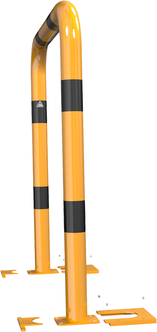 SCHAKE Rammschutzbügel abnehmbar Stahlrohr Ø 76 mm SCHAKE Rammschutzbügel abnehmbar Stahlrohr Ø 76 mm