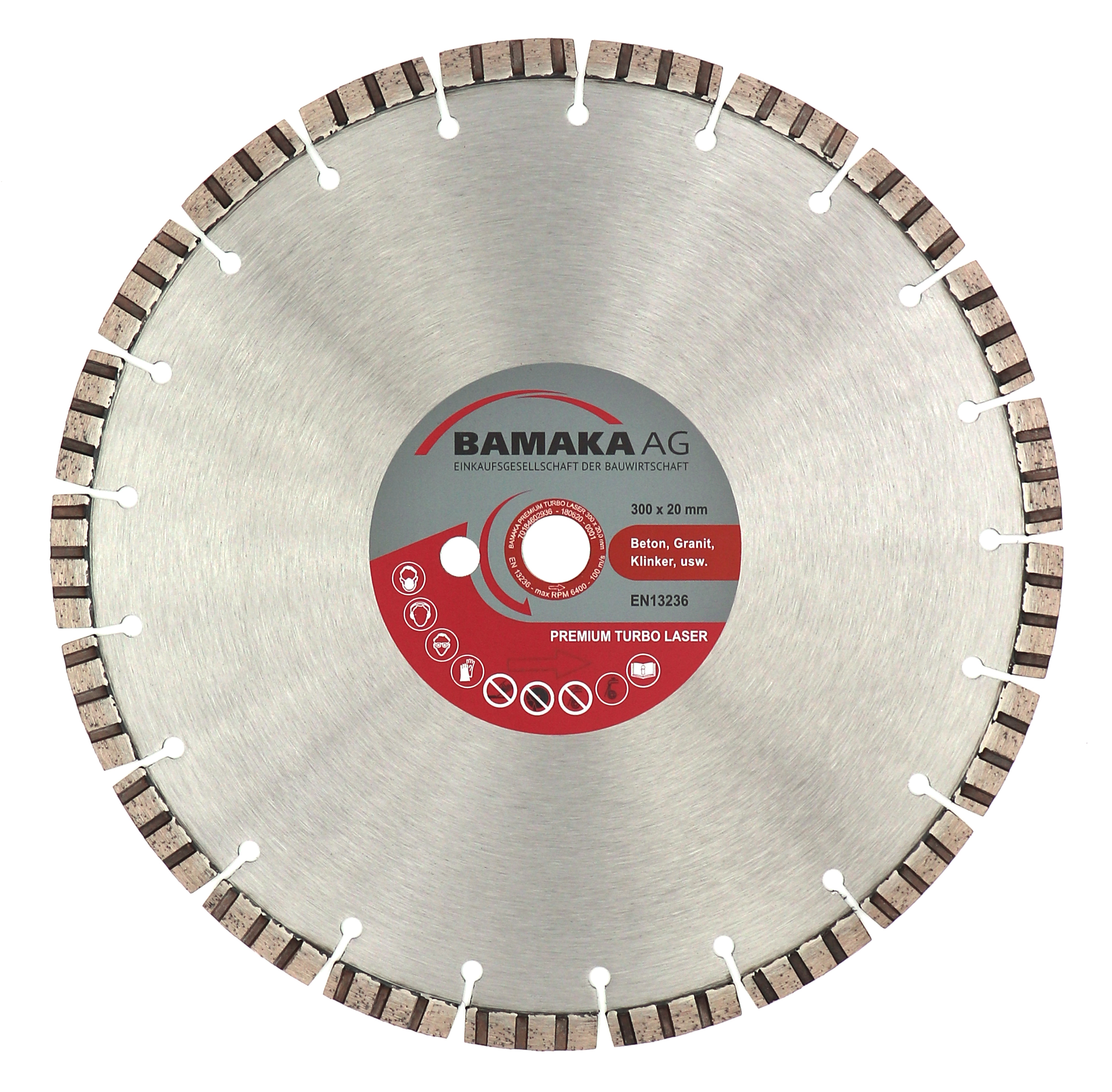 BAMAKA Premium Turbo Laser 350x25.4  BAMAKA Premium Turbo Laser 350x25.4