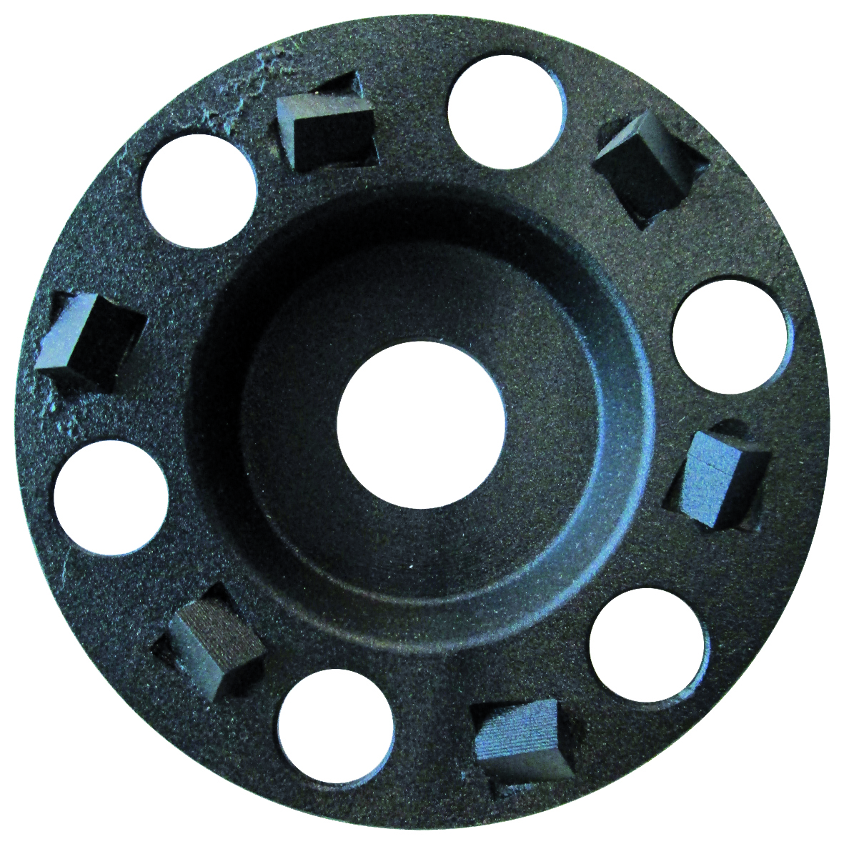 EIBENSTOCK PKD-Frässcheibe (schwarz), Ø 100 mm, 6 PKD-Segmente spitz