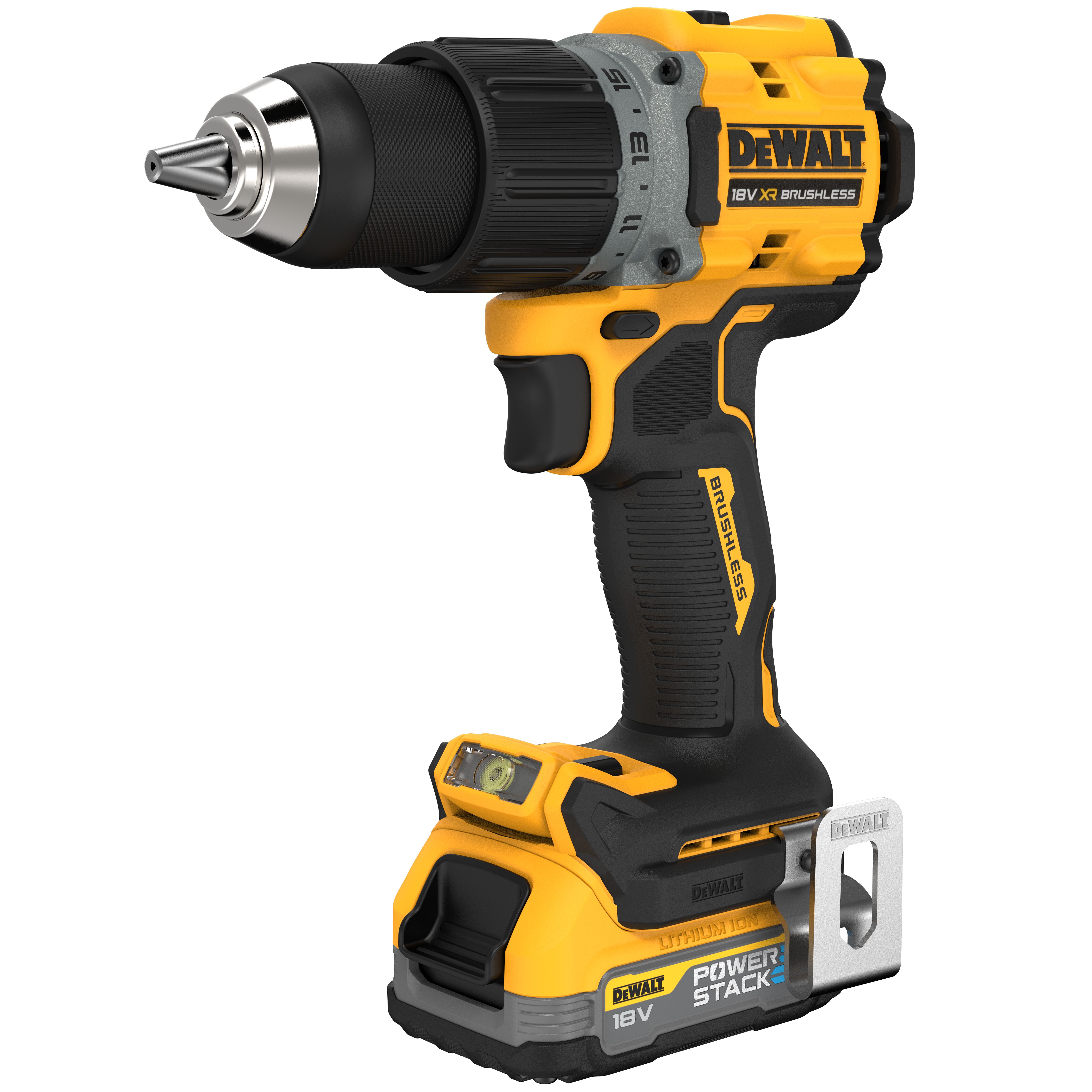 DEWALT DCD800E2T-QW Akku-Bohrschauber, 18 V / 1,7Ah