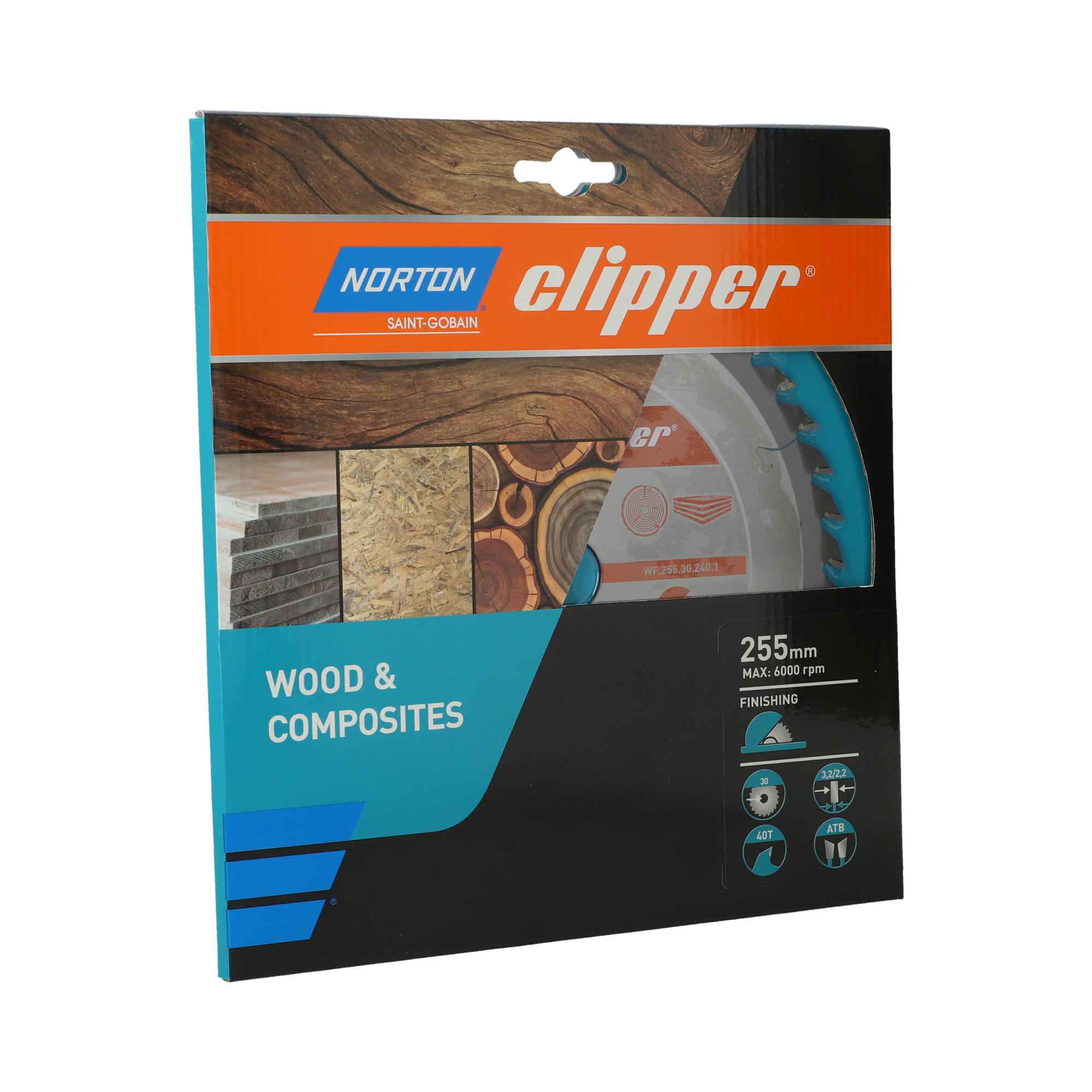 Norton Clipper Tischkreissägeblatt Pro Wood Finishing