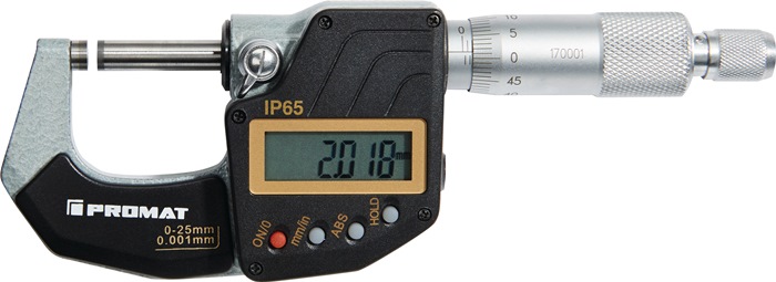 PROMAT Bügelmessschraube DIN 863/1 IP65