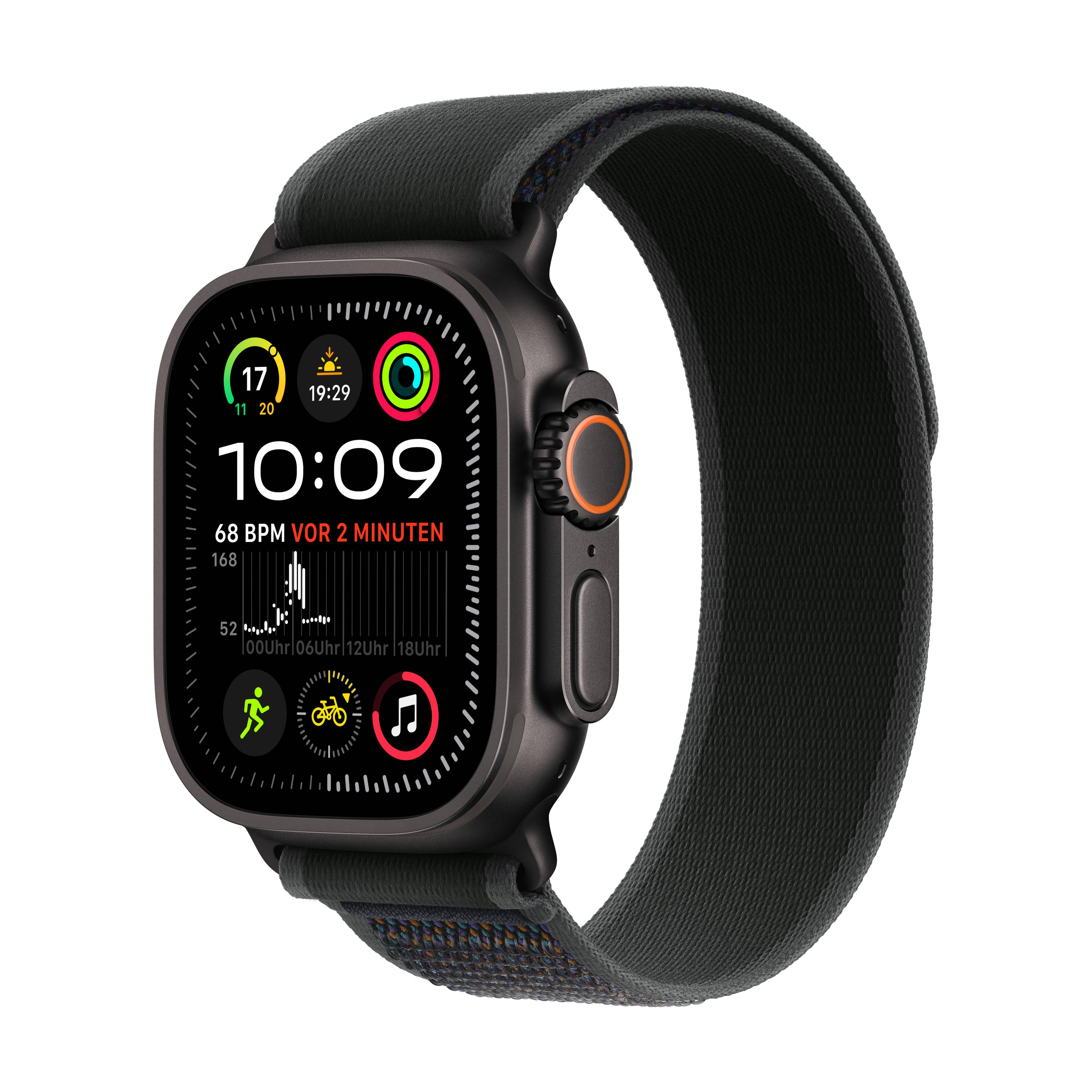 Apple Watch Ultra 2 Titan mit Trail Loop